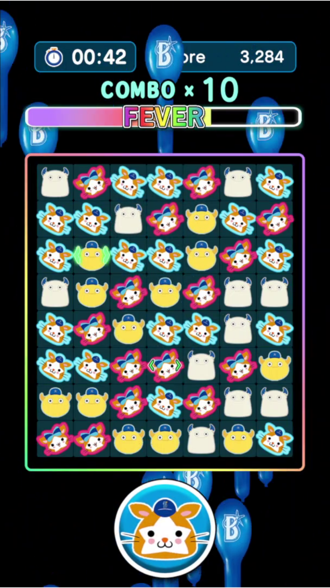 ゲームプレイ画面